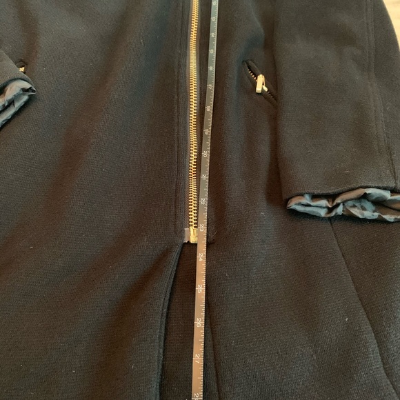 INC International Concepts black coat - Picture 6 of 9